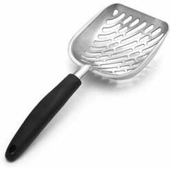 Pelle à Litière Pour Chat, Pelle à Litière En Métal Solide Pour Animaux Domestiques Pelle à Tamiser Durable Pour Animaux De Compagnie (14 Po X 5,5 X 1,67 Po,Envoi Aléatoire Bleu, Blanc, Noir)——Adélala -Promos Litière et bac à litière Magasin 66383948 5