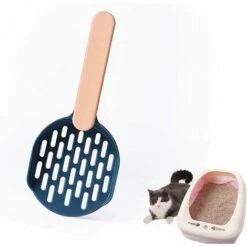 BF Passoire à Litière Pour Animaux De Compagnie 1 Pièce, Litière Pour Chat De Haute Qualité, Pelle à Nourriture Pour Chat Et Chien, Idéale Pour Tous Les Chats, Chiens