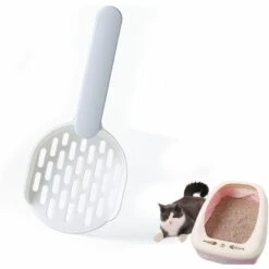 BF Passoire à Litière Pour Animaux De Compagnie 1 Pièce, Litière Pour Chat De Haute Qualité, Pelle à Nourriture Pour Chat Et Chien, Idéale Pour Tous Les Chats, Chiens