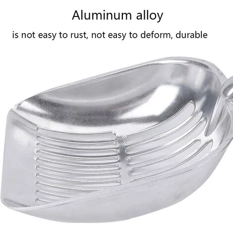 OCXIN Pelle à Litière Pour Chat, Pelle à Litière Pour Chat En Alliage D'aluminium, Pelle à Litière, Pelle à Litière, Pelle à Chat Avec Long Manche En Caoutchouc Confortable Pour Chatons 5 OCXIN Pelle à Litière Pour Chat, Pelle à Litière Pour Chat En Alliage D'aluminium, Pelle à Litière, Pelle à Litière, Pelle à Chat Avec Long Manche En Caoutchouc Confortable Pour Chatons – Image 3