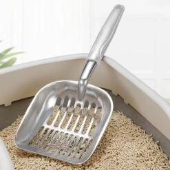 OCXIN Pelle à Litière Pour Chat, Pelle à Litière Pour Chat En Alliage D'aluminium, Pelle à Litière, Pelle à Litière, Pelle à Chat Avec Long Manche En Caoutchouc Confortable Pour Chatons 10 OCXIN Pelle à Litière Pour Chat, Pelle à Litière Pour Chat En Alliage D'aluminium, Pelle à Litière, Pelle à Litière, Pelle à Chat Avec Long Manche En Caoutchouc Confortable Pour Chatons -Promos Litière et bac à litière Magasin 66858770 4