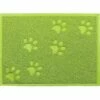 WIAN Lot De 3 Tapis De Bac à Litière Imperméables En PVC élastique De Haute Qualité, 30 X 40 Cm (vert)