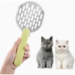 Pelle à Litière Pour Chat, Pelle Profonde Avec Long Manche, Tamis Adapté à La Plupart Des Chats, Accessoires Pour Chat,Lonvrèe