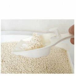 ENLENK Pelle à Litière Pour Chat, Pelle à Poubelle, Pelle à Fumier, Manche Long Pour Chiens Et Chats, Vin Rouge -Promos Litière et bac à litière Magasin 67474285 4