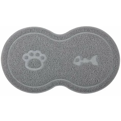 ENLENK Tapis Litiere Chat 46*26cm Tapis De Toilette Chat Imperméable Antidérapant, Tapis De Litière Pour Chat Facile à Nettoyer Pets Tapis De Litière Antidérapant Pour Chien/Chat-gris 3 ENLENK Tapis Litiere Chat 46*26cm Tapis De Toilette Chat Imperméable Antidérapant, Tapis De Litière Pour Chat Facile à Nettoyer Pets Tapis De Litière Antidérapant Pour Chien/Chat-gris