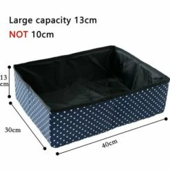 Cisea Litière Pliable Portable Pour Chat Général, étanche, Propre Et Douce Pour La Maison Et L'extérieur - Bleu, L 8 Cisea Litière Pliable Portable Pour Chat Général, étanche, Propre Et Douce Pour La Maison Et L'extérieur - Bleu, L -Promos Litière et bac à litière Magasin 68077122 2