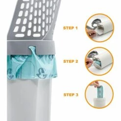 OYLDA Pelle à Litière Pour Chat Pelle à Matières Fécales Détachable (90 Pièces De Sacs Poubelle Gratuits) -Promos Litière et bac à litière Magasin 68140163 4