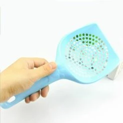 FUIENKO Pelle à Litière Pour Chat 25cm, Pelle à Excréments, Bac à Déchets En Plastique, Cuillères De Nettoyage Pour Bac à Sable,Random Color -Promos Litière et bac à litière Magasin 68243910 2