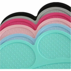 QERSTA Tapis De Litière En Silicone En Forme De Patte Pour Chat Motif Chat Bleu Marine 40 X 30 Cm -Promos Litière et bac à litière Magasin 68270860 3