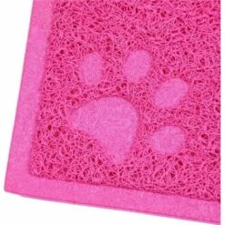 QERSTA Tapis Pour Bac à Litière Etanche En PVC Elastique De Haute Qualité Tapis Pour Bac à Litière - 30 X 40cm (Rose) 9 QERSTA Tapis Pour Bac à Litière Etanche En PVC Elastique De Haute Qualité Tapis Pour Bac à Litière - 30 X 40cm (Rose) -Promos Litière et bac à litière Magasin 68271531 3