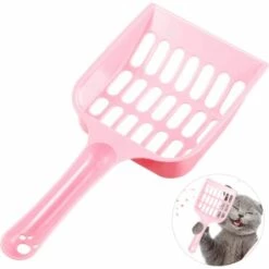 WAVE Pelle à Litière Pour Chat En Plastique Pelle à Litière Kitty Pelle à Litière Pour Animaux De Compagnie Tamis Pour Litière Pour Animaux De Compagnie Pour Nettoyage Des Toilettes De Sable De Chat