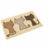 QERSTA Tapis De Litière Pour Chats, Tapis En PVC, Imperméable Et Antidérapant, Idéal Comme Tapis à Gamelles Pour Chats, Chiens, Chiots -Promos Litière et bac à litière Magasin 68491000 1