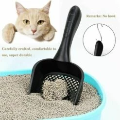 GRID COOL Pelle à Litière Pour Chat En Bentonite Pelle à Litière Pour Chat En PVC Support Mural Léger, Durable, Pelle à Litière Carrée Avec Manche Long, Fournitures Pour Animaux De Compagnie Pour Le Nettoyage -Promos Litière et bac à litière Magasin 68590238 5
