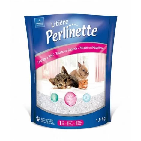 Litière Perlinette Pour Chaton Et NAC Sac 1,5 Kg 3 Litière Perlinette Pour Chaton Et NAC Sac 1,5 Kg