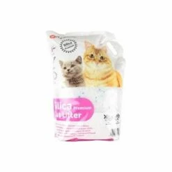 FLAMINGO Litiere Chat Silica Premium 10L